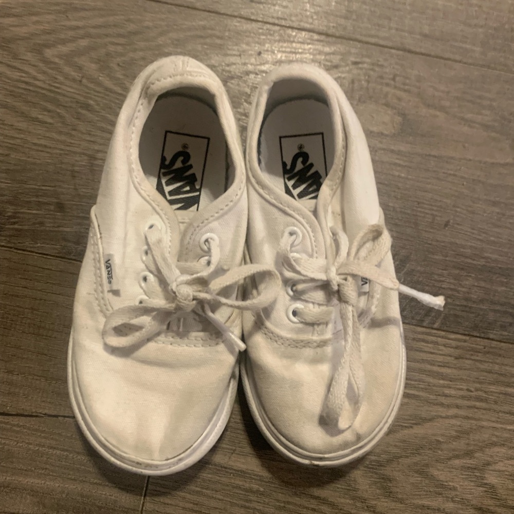 Vans Kids Classic White Sneakers